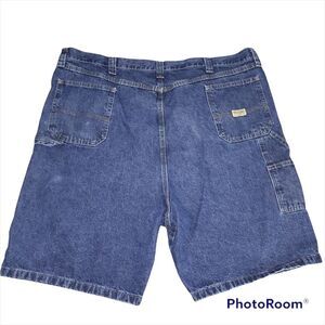 Wrangler Carpenter Jean Shrts Sz 48 Denim Cotton